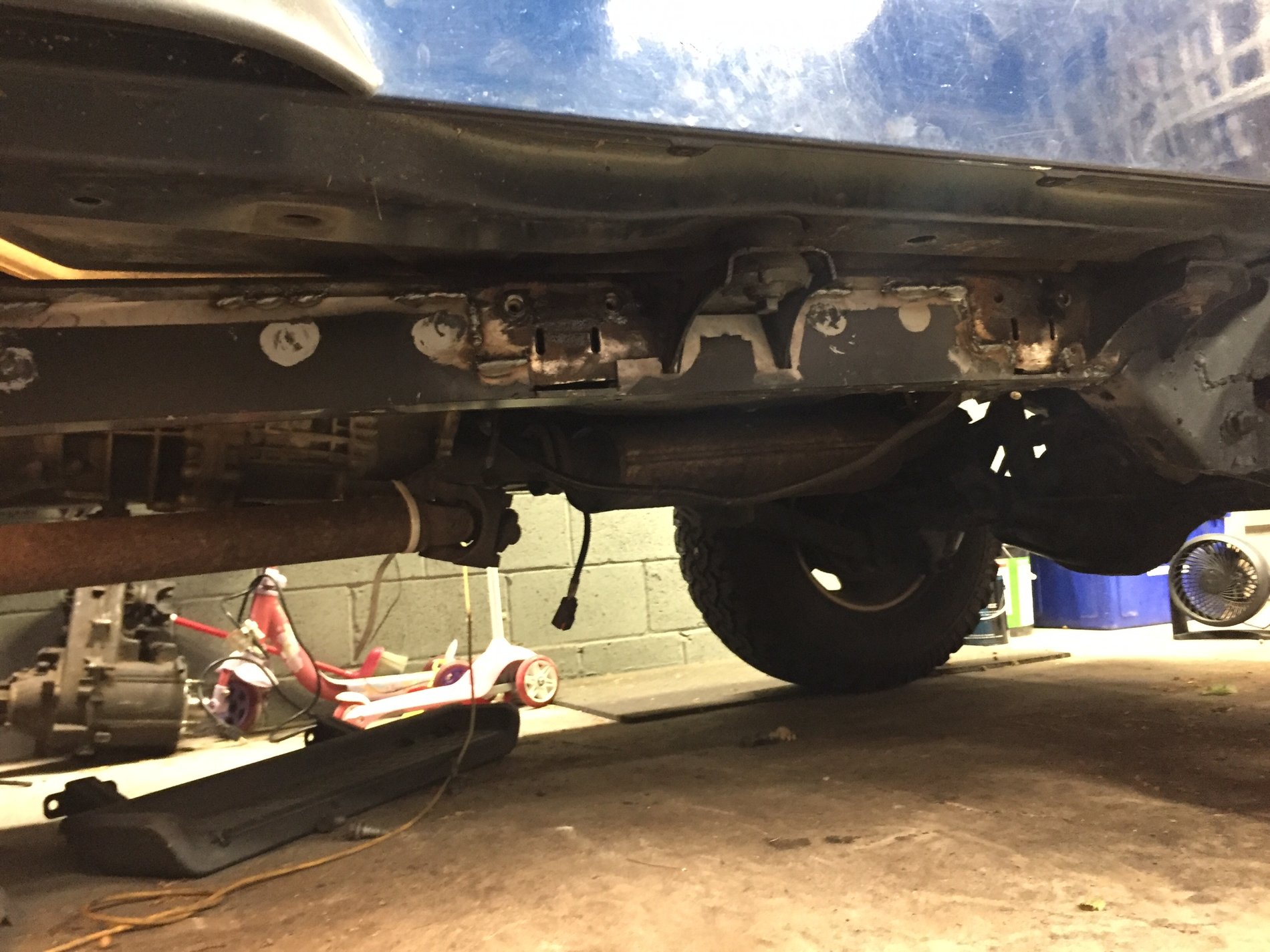 Fluid film undercarriage protection?