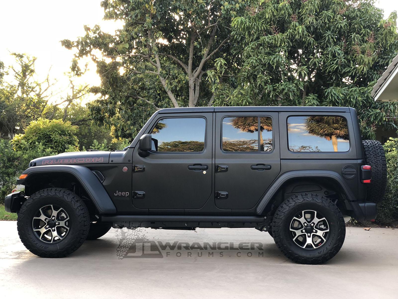 Black Jeep Wrangler Jl Wrapped In Xpel Stealth Protection
