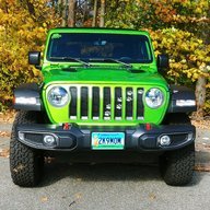 Travel Mug - Jeep® Text and Grill Powder Coated - Jeep Green