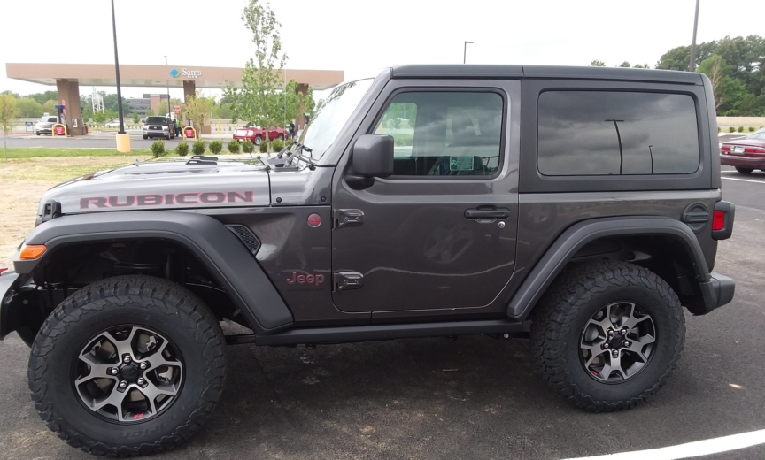 The Eagle Has Landed. First 2018 Jeep Wrangler JL 2-Door Delivered ...