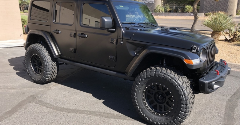 Featured Build: Sinister Satin Black Rubicon – 2018+ Jeep Wrangler (JL ...