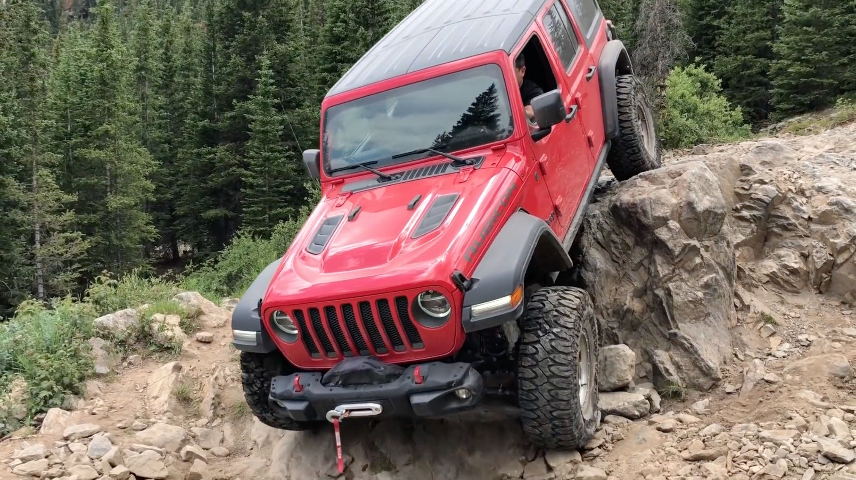 Jl Owner Video: “we Finally Damaged The Jeep And Nearly Rolled It Twice 