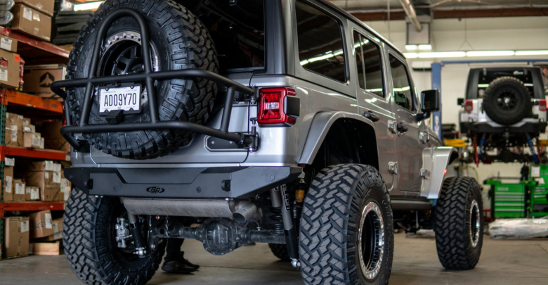 How the JL Looks Riding High on TeraFlex 4.5” ST4 Suspension System ...