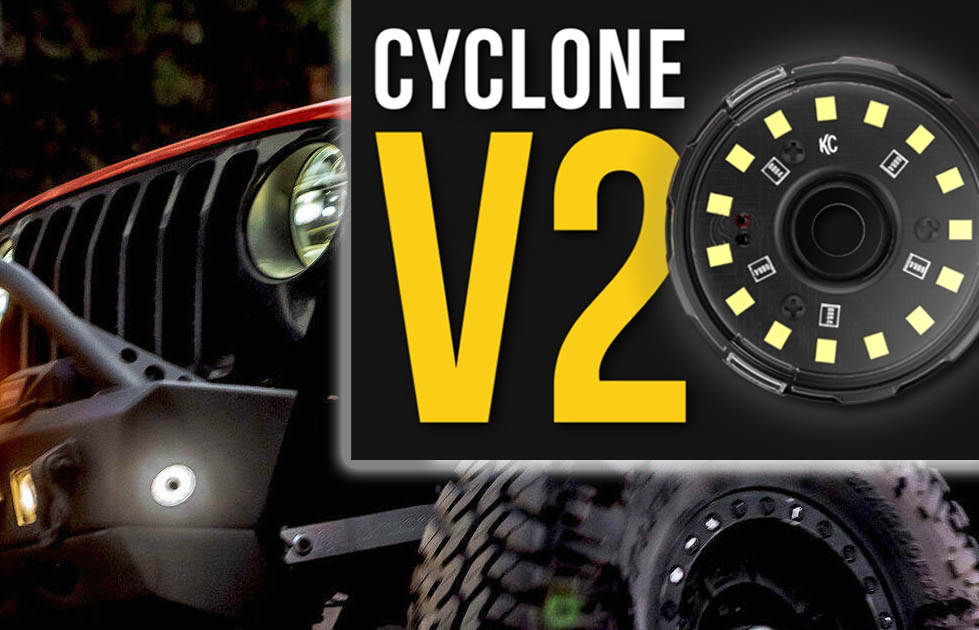 Giveaway!!! KC all NEW Cyclone V2 LED 6-Light ROCK LIGHT KIT