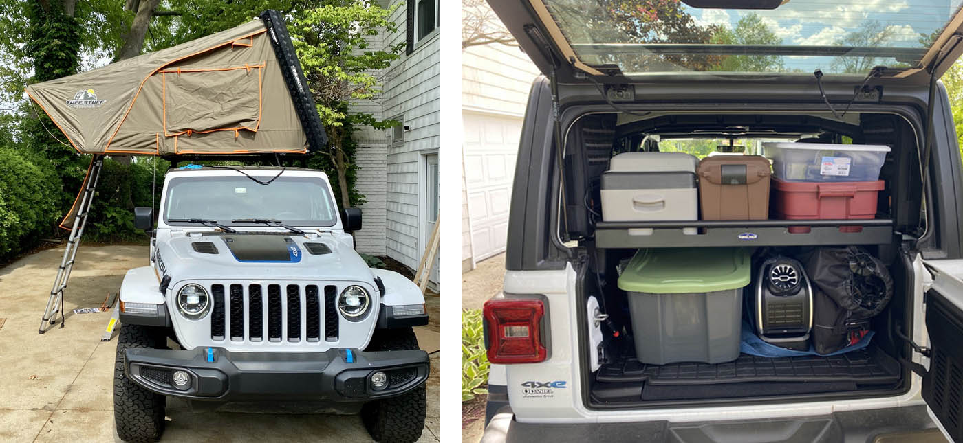 Ultimate Jeep JK Add-On: Fab Fours' Air Compressor & Yeti Cooler Mount