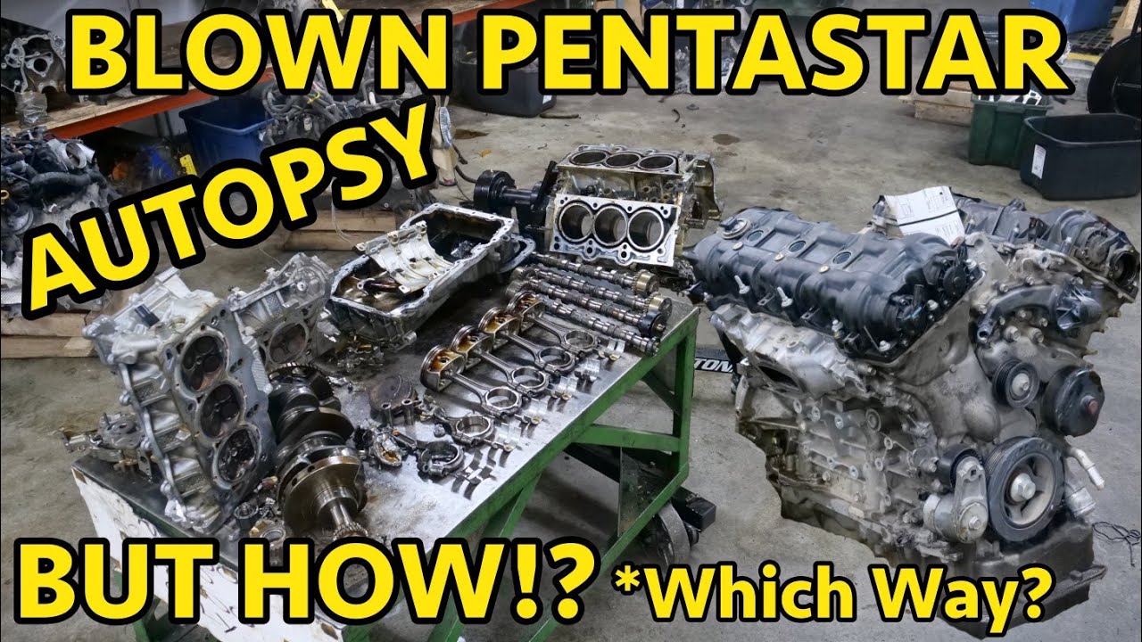 Blown Engine Tear Down Pentastar 3 6l Jeep Wrangler Forums Jl Jlu For Rubicon 4xe 392